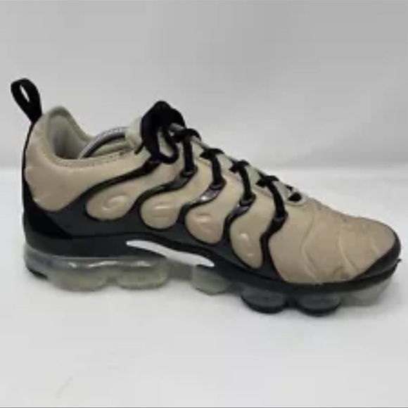Nike Air Vapormax Plus Men’s Size 10.5 Rattan White Khaki Brown Black DX3720-200 - Picture 6 of 14
